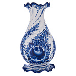 Ваза "Нежность". Гжель