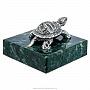 Статуэтка "Черепаха" на каменной подставке. Серебро 925*, фотография 4. Интернет-магазин ЛАВКА ПОДАРКОВ