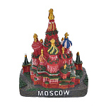 0013329-Бол скульптура МАКЕТ ХРАМА Василия Блаженного Большой (полистоун)