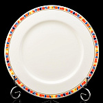 0048046/80.89388.00.1 ЛФЗ ТАРЕЛКА плоская.230мм Премиум"Огненный цветок" ТН1