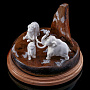 Скульптура из кости "Семья мамонтов", фотография 8. Интернет-магазин ЛАВКА ПОДАРКОВ