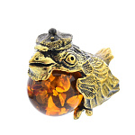 0047295/275 Сувенир Птица Воробей Сувенир (коньячный)