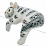 Фарфоровая статуэтка "Кошка серая", фотография 4. Интернет-магазин ЛАВКА ПОДАРКОВ