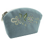 Косметичка "Заря". Голубая с вышивкой, фотография 6. Интернет-магазин ЛАВКА ПОДАРКОВ
