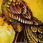 Янтарная картина "Райская птица" (объемная), фотография 4. Интернет-магазин ЛАВКА ПОДАРКОВ