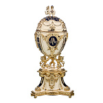 Пасхальное яйцо-шкатулка "Царское". Традиции Фаберже