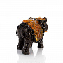 Статуэтка из янтаря "Слон", фотография 3. Интернет-магазин ЛАВКА ПОДАРКОВ