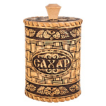 201340 Береста ТУЕС ДЛЯ САХАРА , h =12,5 см, d 8,5 см