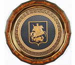 Панно "Герб Москвы" 28 х 28 см
