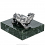 Статуэтка из серебра 925* на каменной подставке "Тигр", фотография 4. Интернет-магазин ЛАВКА ПОДАРКОВ