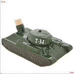 -0,7л Фарфор ШТОФ "Танк" в цвете 0,7л в комплекте