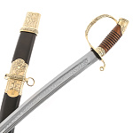 0074028 Оружие сувенирное САБЛЯ ОФИЦЕРСКАЯ НАГРАДНАЯ дерево