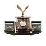 Настольный набор из натурального камня "Орел"