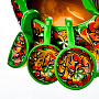 Деревянный ковш "Глухарь". Хохлома, фотография 6. Интернет-магазин ЛАВКА ПОДАРКОВ