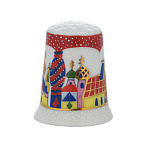 0070063 Фарфор НАПЕРСТОК "СТАРЫЙ ГОРОД" h=3 см