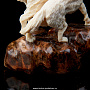 Скульптура из клыка моржа "Кабан с волком", фотография 9. Интернет-магазин ЛАВКА ПОДАРКОВ