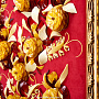 Картина янтарная "Букет в вазе" 78 х 98 см, фотография 4. Интернет-магазин ЛАВКА ПОДАРКОВ