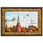 Картина янтарная "Большой Кремлевский дворец" 24х15 см, фотография 3. Интернет-магазин ЛАВКА ПОДАРКОВ