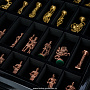Подарочные шахматы с латунными фигурами "Римляне" 48х48 см, фотография 12. Интернет-магазин ЛАВКА ПОДАРКОВ