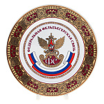  Сувенир ТАРЕЛКА настенная "Фельдъегерская связь" 19см