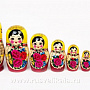 Матрешка Семеновская - "Символ олимпиады" (в ассортименте), фотография 8. Интернет-магазин ЛАВКА ПОДАРКОВ
