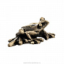 Бронзовая статуэтка "Лягушка в траве", фотография 4. Интернет-магазин ЛАВКА ПОДАРКОВ