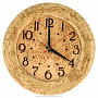 Часы настенные из карельской березы, фотография 1. Интернет-магазин ЛАВКА ПОДАРКОВ