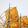 Картина янтарная "Корабль" 60х80 см, фотография 4. Интернет-магазин ЛАВКА ПОДАРКОВ