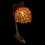 Настольная лампа из янтаря и бронзы "Орел", фотография 5. Интернет-магазин ЛАВКА ПОДАРКОВ
