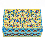 200148-РС-0638 Традиции ФАБЕРЖЕ ШКАТУЛКА в русском стиле