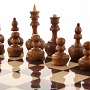 Шахматный ларец с деревянными фигурами 37х37 см, фотография 12. Интернет-магазин ЛАВКА ПОДАРКОВ
