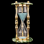 0059047/2936 Златоуст Часы песочные (нефрит) SUV - 2936