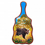 Сувенирный кухонный набор досок "Медведь", фотография 2. Интернет-магазин ЛАВКА ПОДАРКОВ