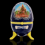 0037042/1020  Сувенир Шкатулка-ЯЙЦО  в ассортименте