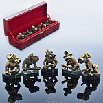 0022218 НАБОР подарочный "Планета обезьян"(5 скульптур) в ПУ