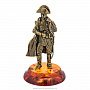 Статуэтка с янтарем "Наполеон", фотография 1. Интернет-магазин ЛАВКА ПОДАРКОВ