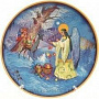 Сувенирная тарелка "На рождество", фотография 2. Интернет-магазин ЛАВКА ПОДАРКОВ