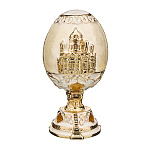 Пасхальное яйцо-шкатулка "Храм Христа Спасителя". Традиции Фаберже