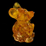 0061058 Янтарь Скульптура "Мышка мини" денежная 00-00000831