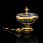 200029 Златоуст Медовница с венчиком без эмали MDV-SVM