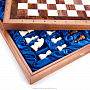 Шахматы из камня в ларце 43*43 см "Американские", фотография 9. Интернет-магазин ЛАВКА ПОДАРКОВ