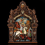 0060544 Икона "Георгий Победоносец" артикул 1.55.40.6