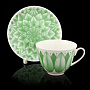 Чайная пара "Алоха Лагуна". Форма "Весенняя". 250 мл. ИФЗ, фотография 1. Интернет-магазин ЛАВКА ПОДАРКОВ