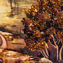 Картина янтарная "Осень" 60х80 см, фотография 5. Интернет-магазин ЛАВКА ПОДАРКОВ