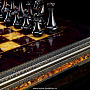 Шахматы в ларце с янтарными фигурами "Янтарный гамбит", фотография 5. Интернет-магазин ЛАВКА ПОДАРКОВ
