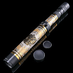 0072006 Златоуст ТРУБА подзорная "ГЕРБ РФ" Сталь,Латунь,чернение серебра, в П/У SUV-6373