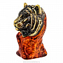 Статуэтка с янтарем "Бюст тигра", фотография 8. Интернет-магазин ЛАВКА ПОДАРКОВ