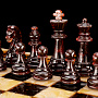 Шахматы с янтарными фигурами "Классические", фотография 3. Интернет-магазин ЛАВКА ПОДАРКОВ