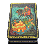 0048168/20*12см Шкатулка лаковая миниатюра Холуй"Святогор"122,1