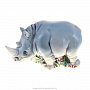 Фарфоровая статуэтка "Носорог", фотография 2. Интернет-магазин ЛАВКА ПОДАРКОВ